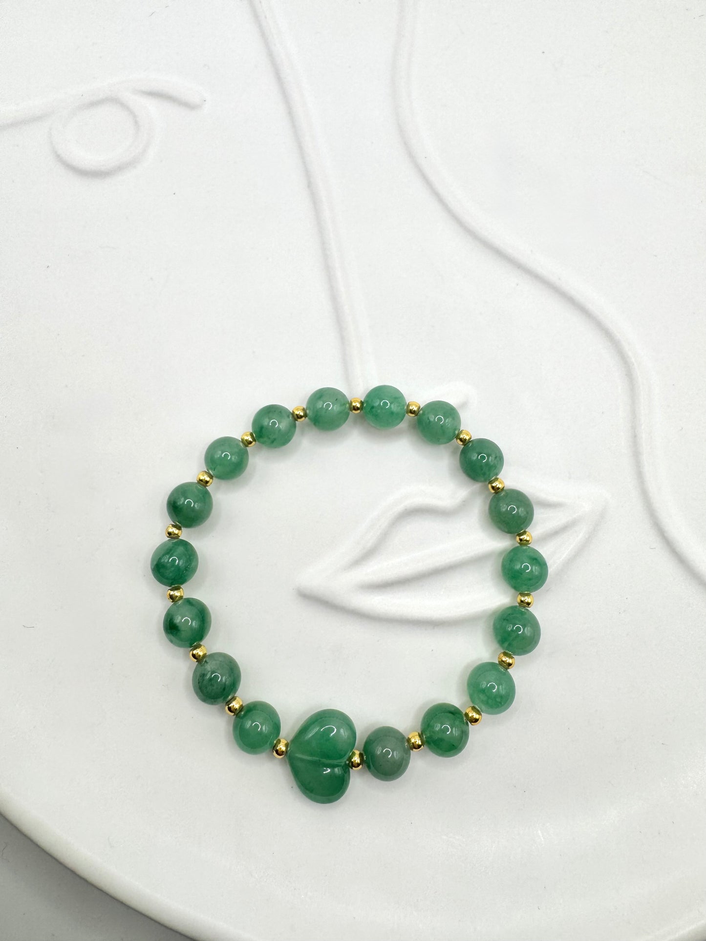 Natural Hetian Jade Harmony Bracelet